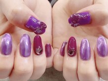 プライズアイリス アイラッシュ 池袋東口店(prize Iris eyelash)/推しカラーネイル