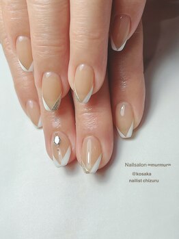プライベート ネイルサロン マーマ(murmur)/Vフレンチネイル