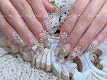 レアネイル 渋谷店(Le’a nail)/マグネットフレンチ☆
