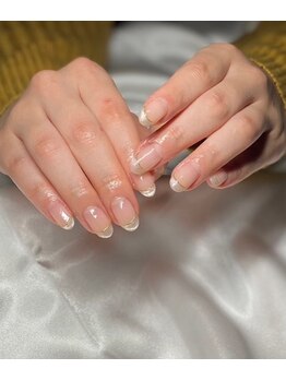 マイントゥ ネイル(mine too nail)/上品フレンチネイル★