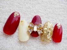 カトルナフ(quatre fois neuf)/大人クリスマスネイル