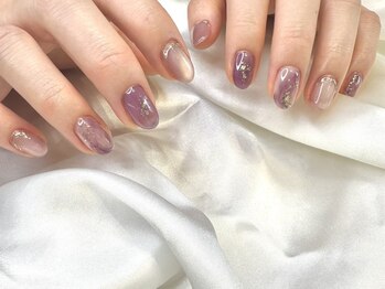 ファン ヘアーアンドネイル(FUN)の写真/【ご新規様オフ無料★】パラジェル/フィルイン導入サロン◎シンプルで洗練されたデザインが大好評♪