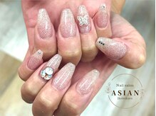 ネイルサロンアジアン 池袋店の雰囲気（選べるジェルカラーは100種以上♪限定パーツも多数ご用意あり！）