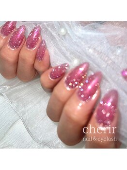 シェリール(cherir)/オーロラ×マグネットネイル