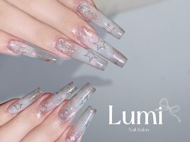 クリアガラススカルプチップ