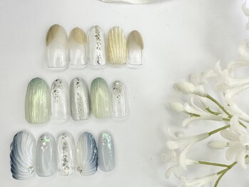 フミ(FMI)の写真/【定額メニュー¥6000～】賢くオシャレするなら！！定額ネイルで毎月の楽しみをお得に、贅沢に…☆