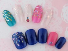 リアン(lien)/ハンド＆フットお揃いネイル