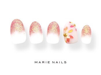 マリー ネイルズ いわきラトブ店(MARIE NAILS)/定額6600円税込 ピンク 0520b