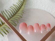 ネイルアンドアイラッシュサロン ブレス 長町南駅店(BLESS)/シンプルストーンネイル