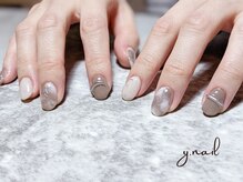 ワイネイル(Y.nail)/グレージュニュアンス