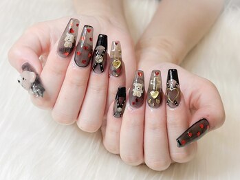 エムネイル(M-Nail)/★シースルー×地雷量産ネイル★