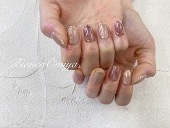 ビアンカ ネイルサロン 大宮店(Bianca)/キレイめニュアンスマグネット