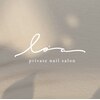 ロアネイル(lo'a nail)のお店ロゴ