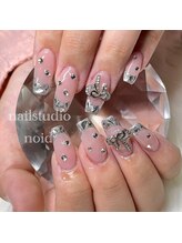 ノイド(noid)/ガラスフレンチ/リボン