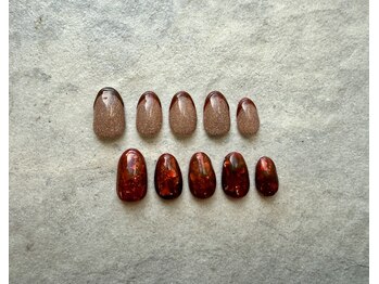 クリスマスフラッシュネイル☆