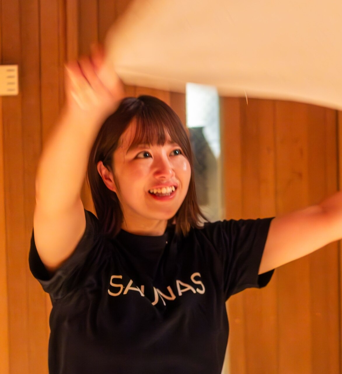 【新品】　渋谷saunas サウナハット　鮭山未菜美さん 新品】 渋谷saunas サウナハット 鮭山未菜美さん - メルカリ