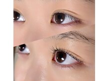 トリートメントまつげパーマ／before→after