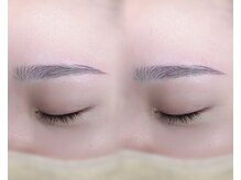 ピープ 名古屋八田店(peep)/自眉に合わせたストレート眉毛