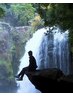 ソルトマッサージ滝汗コース　背中流れる滝！全身つるつる