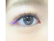 フランキンセンス 津田沼店/カラーエクステ　写真はパープル