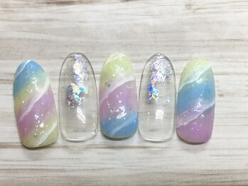 お気軽ビューティエーヴィヒ(Ewig)/8月キャンペーンネイル♪