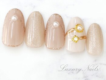ラグジュアリーネイルズ アカバネ(Luxury Nails Akabane)/人気*リングネイル