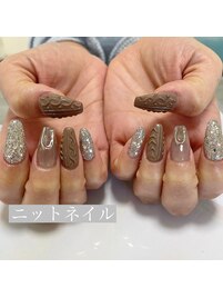 ◇ニットネイル◇
