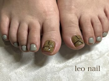 レオ ネイル 倉敷店(leo nail)/フットネイルアート2本付き