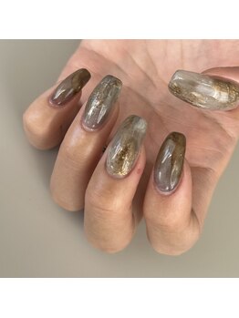 リノ 大阪本町店(lino)/質感ネイル【6.13】