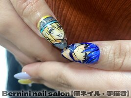 秋葉原ネイル/手描きネイル/銀座