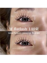 トータルビューティー パッション 茨木(Total Beauty Passion)/マツエク フラットラッシュ&眉毛