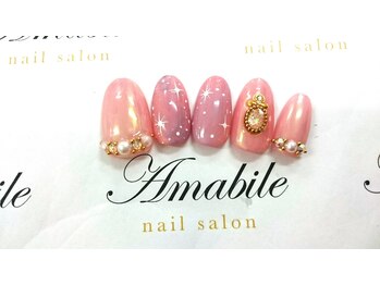 アマービレ(Amabile)/ミラーネイル¥11000