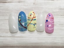 お気軽ビューティエーヴィヒ(Ewig)/8月キャンペーンネイル♪