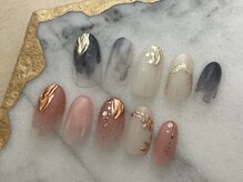 ネイルズ ラ ブリーサ(nails La Brisa)/塗りかけニュアンスネイル♪