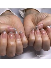 ルート12/ラメフレンチ