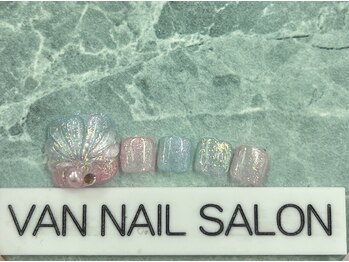 ヴァンネイル 海老名店(Van Nail)/フット定額デザイン