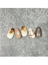 ネイルアンドアイラッシュ アール(ar)/ニュアンスコース