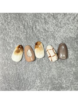 ネイルアンドアイラッシュ アール(ar)/ニュアンスコース