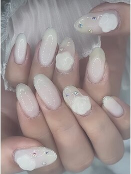ビューティサロン レーヴ(Reve)/ホワイトネイル