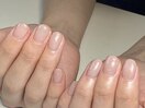 ラメワンカラー＊自爪育成