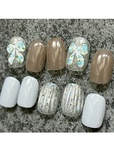 ネイルズ ヒマワリ(Nails Himawari)/定額ニュアンスart2～4本sample