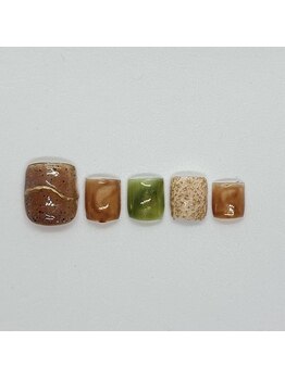 ドリーネイル(DOLLY NAIL)/FOOT サンプルアート☆