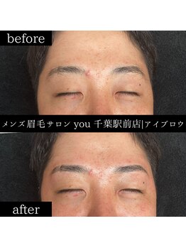 ユー 千葉駅前店(you)/メンズ眉毛/メンズ眉/千葉駅