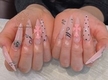 ウメネイルスタジオ(UME NAIL STUDIO)/長さだしやり放題×つけ放題