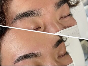 メンズ眉毛専門店ゴリラアイブロウ帯広店の写真/<半個室◎>自分に似合う眉毛にしたいとお悩みの方・垢抜けたい男性必見♪理想の目元に仕上げて清潔感UP!