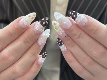 ベルネイル 池袋(Belle Nail)/レース、フレンチネイル