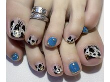 キャディーネイルズ(Caddy' Nails)/大人なカウネイル