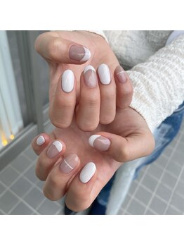 ミントリーフ バイ リート(Mint leaf by Reat)/オフホワイトニュアンス