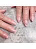 【ハンド】ベースカラーありフレンチ（120分／7,000）