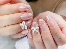 カシェット(Cachette)/ピンクラメグラデーション